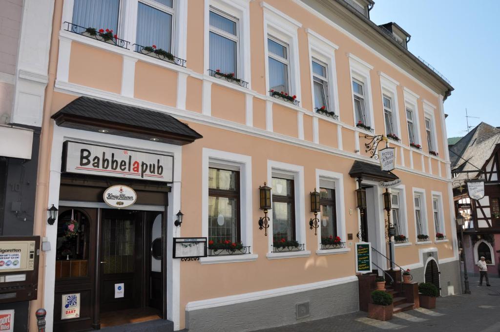 Hotel Rheinstein Рюдесхайм ам Рейн Екстериор снимка
